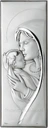 Strieborný obraz Matky Božej s dieťaťom Máriou