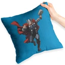 MODRÝ VANKÚŠ PRE DARČEK PRE FANOUŠKU THOR AVENGERS