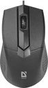 Káblová myš Defender Optimum MB-270 s optickým snímačom pre notebook