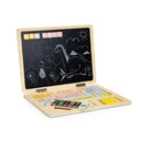 Magnetická náučná tabuľa, notebook, písmenká, čísla