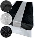 VELVET BEHAC NA STOLY 180x40 OBRUS SO ZIRKÓNOM