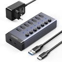 MULTIFUNKČNÝ HUB 7v1 USB C/7x USB A 3.0 UGREEN
