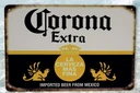 VENTAGE KOVOVÉ TANIERE S CORONA EXTRA NÁVOD