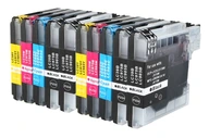 10x ATRAMENTY pre tlačiareň BROTHER DCP-J125 J315W J515W 10x ATRAMENTY pre tlačiareň BROTHER DCP-J125 J315W J515W