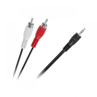 Kábel AUDIO JACK 3,5mm 2 RCA kábel 10m AUX RCA Kábel AUDIO JACK 3,5mm 2 RCA kábel 10m AUX RCA