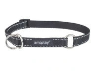 amiplay Reflexný XL pološkrtiaci golier, čierny amiplay Reflexný XL pološkrtiaci golier, čierny