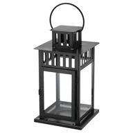 Záhradná lampa Svietnik na lampu ČIERNA pevná Záhradná lampa Svietnik na lampu ČIERNA pevná