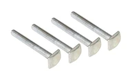 4x 13mm T-profilové vložky pre hliníkové nosníky BRIO