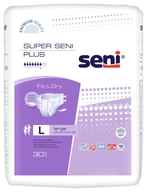 Seni Super Plus Large 30 kusov Vrátenie peňazí Seni Super Plus Large 30 kusov Vrátenie peňazí