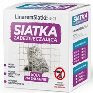 BALKÓNOVÁ SIEŤ PRE MAČKU 8X3 BEZ VŔTANIE BALKÓNOVÁ SIEŤ PRE MAČKU 8X3 BEZ VŔTANIE
