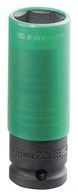 1/2" 22 mm rázová objímka FACOM 1/2" 22 mm rázová objímka FACOM