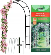 ZÁHRADNÁ PERGOLA, KOVOVÝ OBLÚK NA RUŽE, KVETY, POLEZAČKY, 240 cm + KOTVY ZÁHRADNÁ PERGOLA, KOVOVÝ OBLÚK NA RUŽE, KVETY, POLEZAČKY, 240 cm + KOTVY