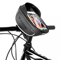 Wozinsky taška na riadidlá na bicykel s puzdrom na telefón 1 l čierna (WBB16BK