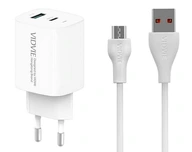 VÝKONNÁ SIEŤOVÁ NABÍJAČKA 20W QC 3.0 RÝCHLO RÝCHLE NABÍJANIE PD 3.0A KÁBEL TYPU C VÝKONNÁ SIEŤOVÁ NABÍJAČKA 20W QC 3.0 RÝCHLO RÝCHLE NABÍJANIE PD 3.0A KÁBEL TYPU C
