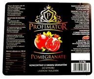 Ovocný koncentrát GRANAT 2,5kg na likér Profimator vodka Ovocný koncentrát GRANAT 2,5kg na likér Profimator vodka