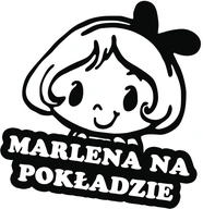 Nálepka MARLENA V AUTE 18x15 farieb Nálepka MARLENA V AUTE 18x15 farieb