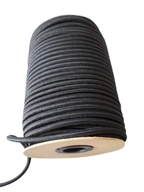 Lano elastický gumový expandér 10mm 10m čierny Lano elastický gumový expandér 10mm 10m čierny