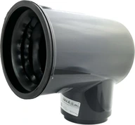PVC adaptér pre rúry 110 mm, 90 mm a 100 mm GALECO grafit RAL 7015 PVC adaptér pre rúry 110 mm, 90 mm a 100 mm GALECO grafit RAL 7015