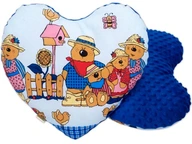 Vankúš BOBO minky/bavlna SRDCE na maznanie Vankúš BOBO minky/bavlna SRDCE na maznanie