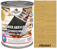 COLORIT AKRYLOVÝ LAK NA DREVO 0,75L POLOMAT COLORIT AKRYLOVÝ LAK NA DREVO 0,75L POLOMAT