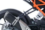 VÝFUKOVÝ DRŽÁK + ZÁSTRČKA NA OPIERKU NÔH RG KTM 125 VÝFUKOVÝ DRŽÁK + ZÁSTRČKA NA OPIERKU NÔH RG KTM 125