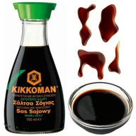 Kikkoman ľahká japonská sójová omáčka 150 ml dávkovač Kikkoman ľahká japonská sójová omáčka 150 ml dávkovač