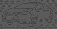Toyota Corolla Sedan 2013 - Vložka do kufra Toyota Corolla Sedan 2013 - Vložka do kufra