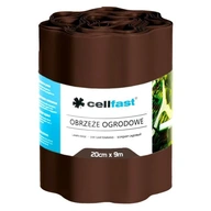 Hnedá záhradná obruba 20cm 9m Cellfast 30-013H Hnedá záhradná obruba 20cm 9m Cellfast 30-013H