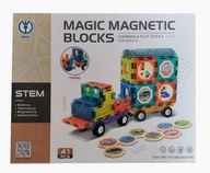 Magnetické stavebné bloky vozidiel