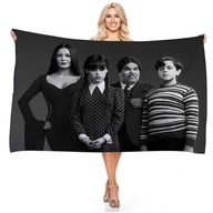 UTERÁK Wednesday Addams 3D plážová osuška s na UTERÁK Wednesday Addams 3D plážová osuška s na