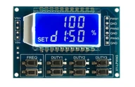Generátor PWM signálu 3 kanály XY-LPWM3 1Hz-150kHz Generátor PWM signálu 3 kanály XY-LPWM3 1Hz-150kHz