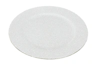 Dekoračný tanier, biely, 33 cm, sada 6 ks. Dekoračný tanier, biely, 33 cm, sada 6 ks.