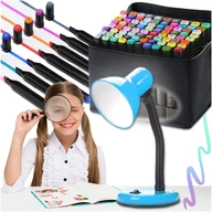NASTAVITEĽNÁ LED STOLNÁ LAMPA NOČNÁ ŠKOLA
