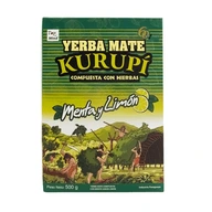 Yerba Mate Kurupi Compuesta Menta Limon 500g 0,5kg Yerba Mate Kurupi Compuesta Menta Limon 500g 0,5kg