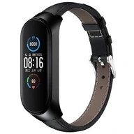 Kožený remienok pre XIAOMI MI BAND 5/6 Kožený remienok pre XIAOMI MI BAND 5/6