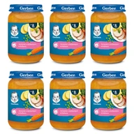 GERBER zeleninová večera, jemné bravčové karé, 6x190g GERBER zeleninová večera, jemné bravčové karé, 6x190g