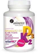 Vitamín K2 + D3 Forte 60 kapsúl ALINESS Vitamín K2 + D3 Forte 60 kapsúl ALINESS
