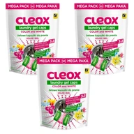 3x CLEOX kapsule na pranie 3 komory 50 ks