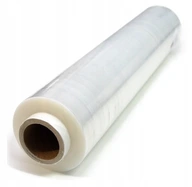Priehľadná stretch fólia 3KG tenká rolka Priehľadná stretch fólia 3KG tenká rolka