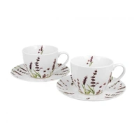 Porcelánové šálky s podšálkami DUO, 2 ks, 280 ml Porcelánové šálky s podšálkami DUO, 2 ks, 280 ml