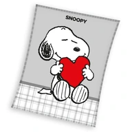 SNOOPY PRIKRÝVKA 150x200 MILUSI 240GSM KORÁLOVÉ KORALY SNOOPY PRIKRÝVKA 150x200 MILUSI 240GSM KORÁLOVÉ KORALY