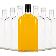 50x PLOCHÁ FĽAŠA 500 ml na LIKÉRY VÍNO VODKA 50x PLOCHÁ FĽAŠA 500 ml na LIKÉRY VÍNO VODKA