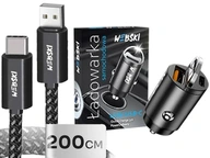 MINI NABÍJAČKA DO AUTO USB 30W + KÁBEL TYPU C MINI NABÍJAČKA DO AUTO USB 30W + KÁBEL TYPU C
