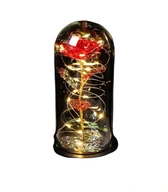 Valentínsky darček Eternal Rose in Glass Svietiace LED výročia
