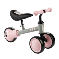 Trojkolesový balančný bicykel Kinderkraft Cutie, ružový