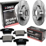 Disky a doštičky DACO ZADNÉ Ford Mondeo Mk3 2004- Disky a doštičky DACO ZADNÉ Ford Mondeo Mk3 2004-