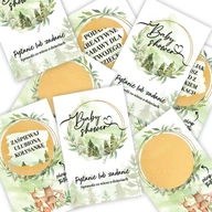 Otázky a úlohy v hre Baby Shower Scratch Card Otázky a úlohy v hre Baby Shower Scratch Card