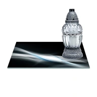 GLASS CRAFT RUN 40x30cm Biela 125B GLASS CRAFT RUN 40x30cm Biela 125B