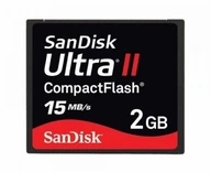 Pamäťová karta SanDisk ULTRA II 2GB CompactFlash CF Pamäťová karta SanDisk ULTRA II 2GB CompactFlash CF