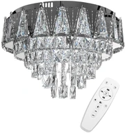 KRYŠTÁLOVÁ STROPNÁ LAMPA GLAMOUR PILOT PLATE KRYŠTÁLOVÁ STROPNÁ LAMPA GLAMOUR PILOT PLATE
